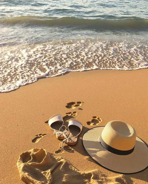 Serene Beach Scene
