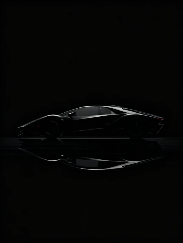 Futuristic Sports Car