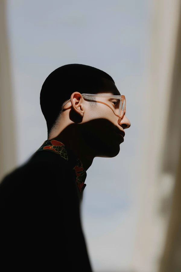 Profile With Glasses