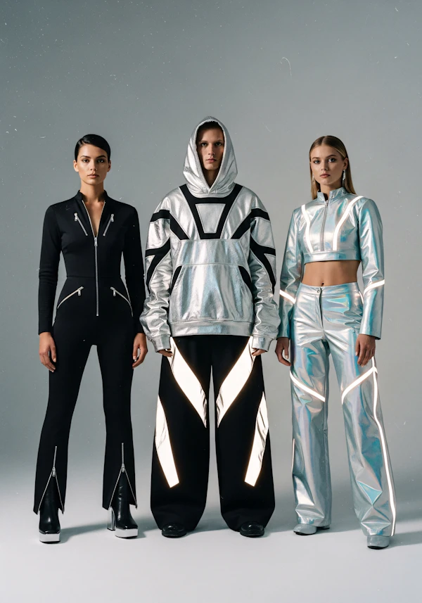 Futuristic Fashion Trio