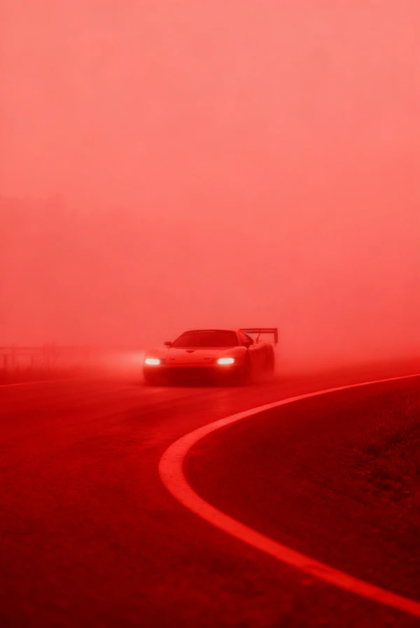 Red Fog Sports Car