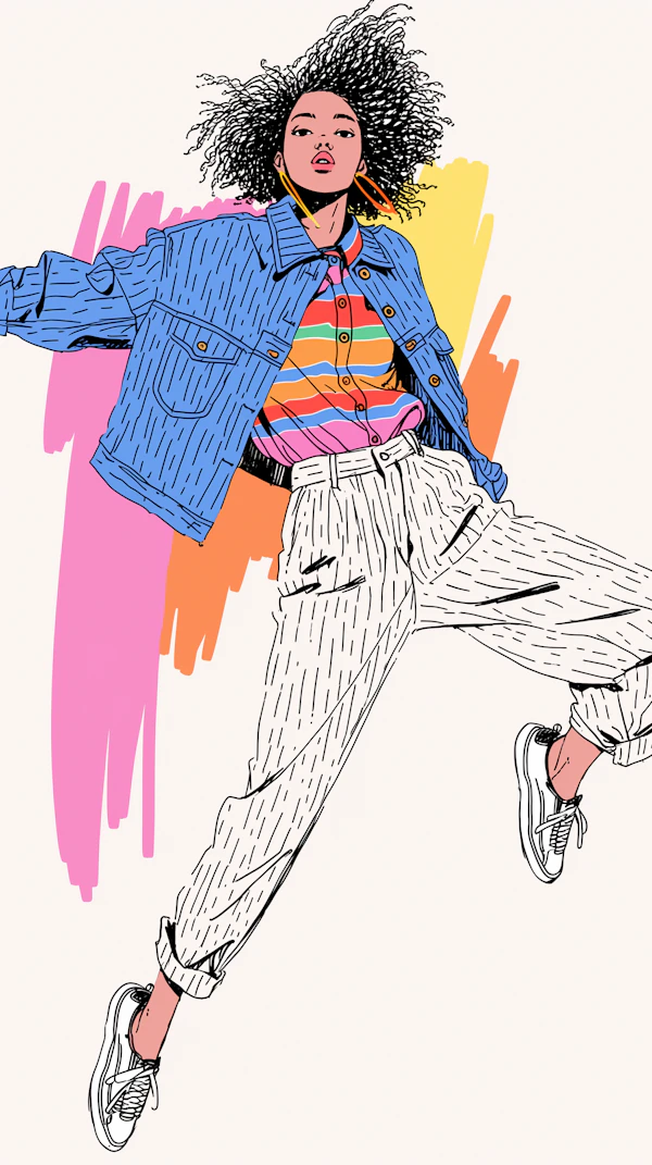 Dynamic Pose Illustration