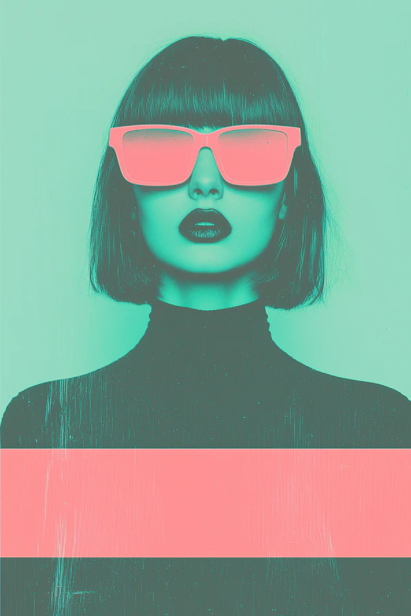 Pop-Art Woman Portrait