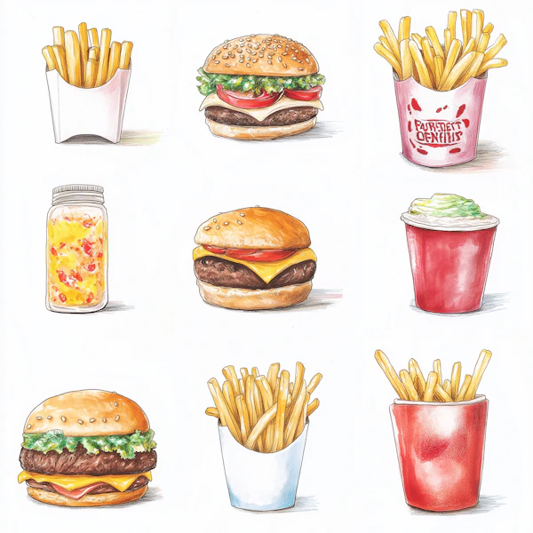 Fast Food Grid