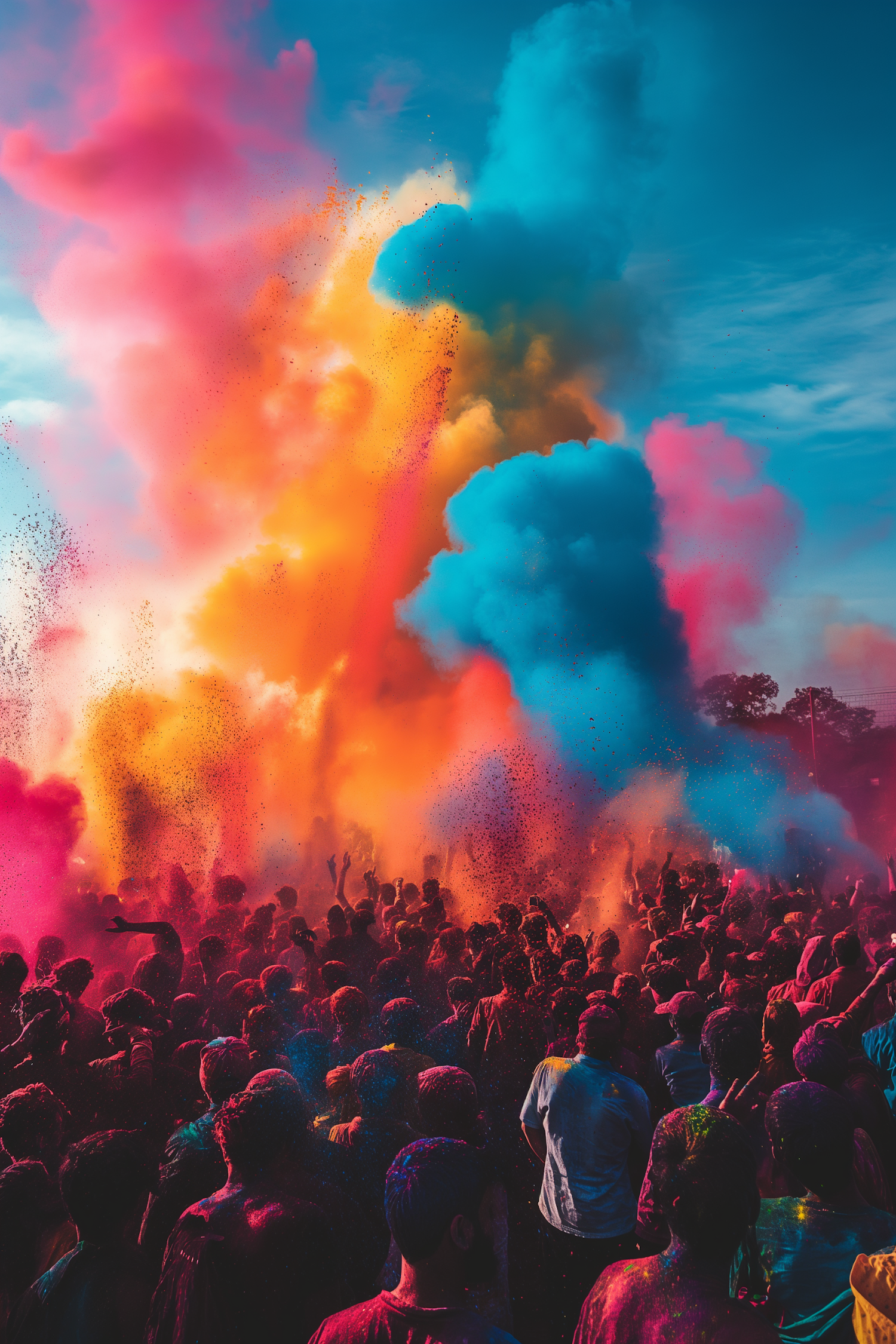 Colorful Festival Celebration