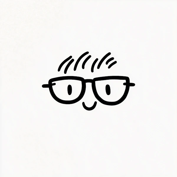 Minimalist Smiling Face
