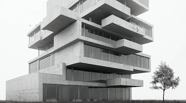 Modern Minimalist Building