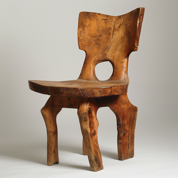 Artistic Wooden Chair