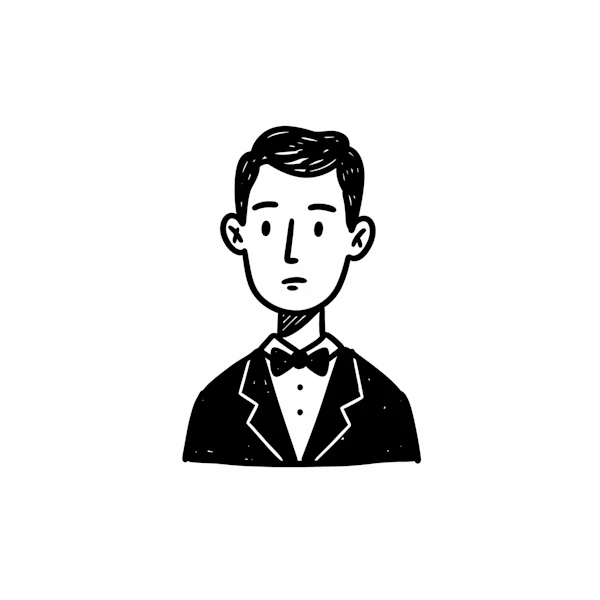 Cartoon Formal Portrait