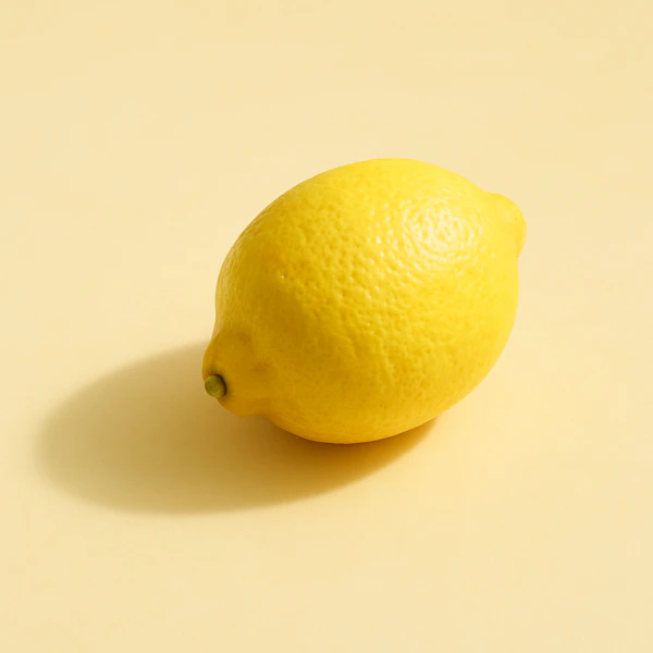 Bright Yellow Lemon