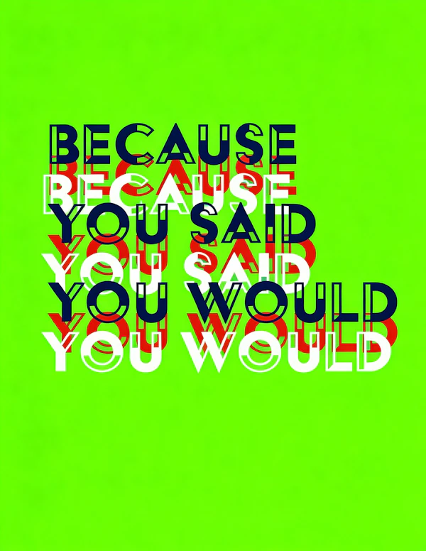 Bold Typography Design