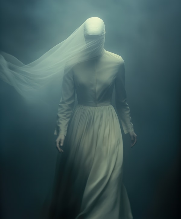 Mysterious Veiled Figure