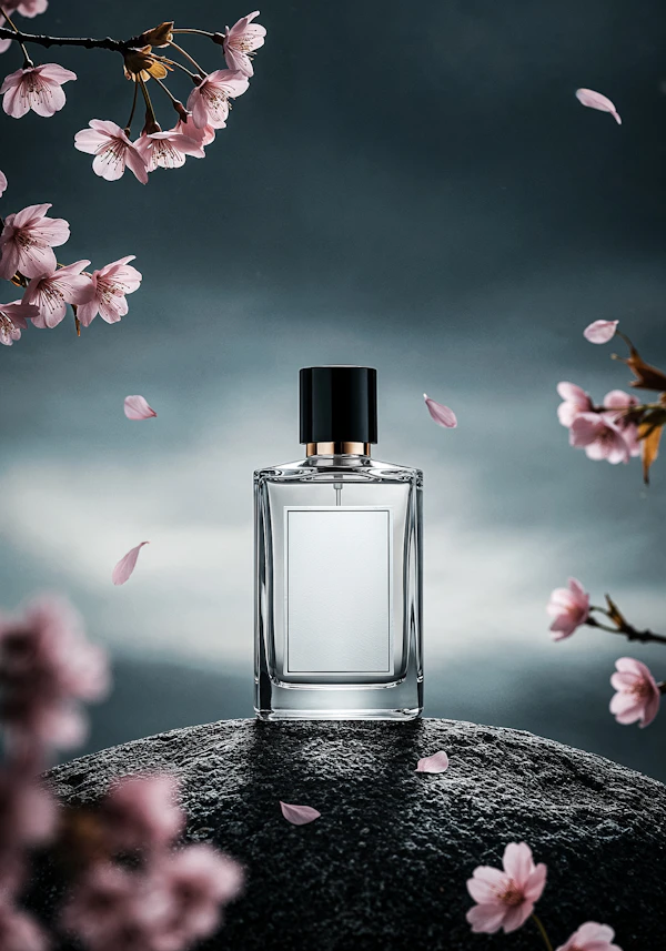 Elegant Perfume Display