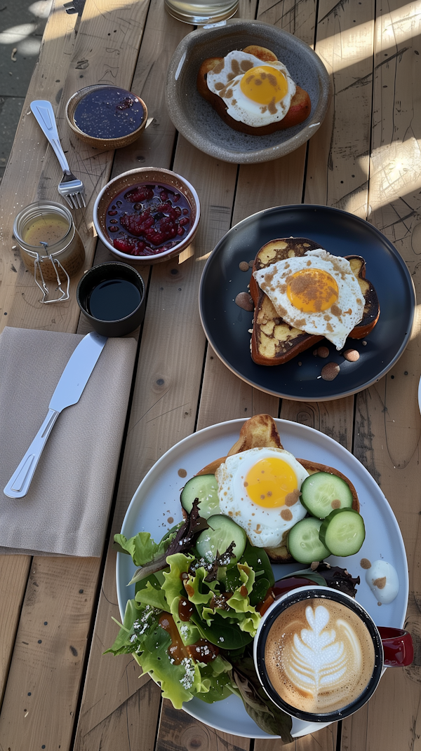 Rustic Breakfast Spread