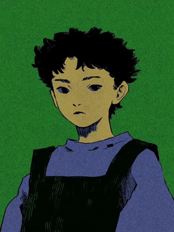 Stylized Manga Portrait