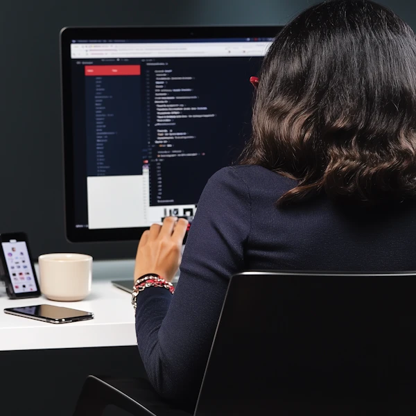 Focused Programmer at Work