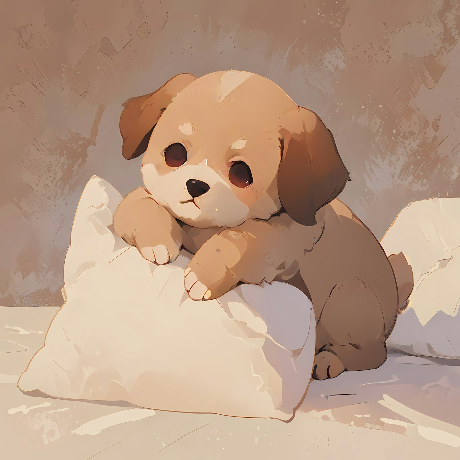 Adorable Puppy Resting