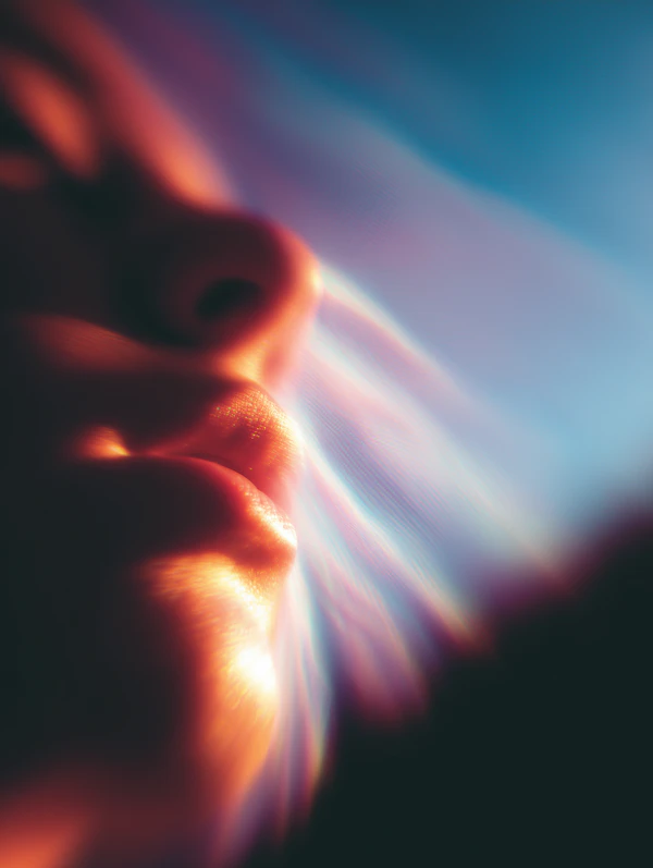 Dreamy Face Close-Up