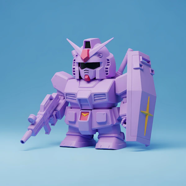 Chibi Mecha Robot