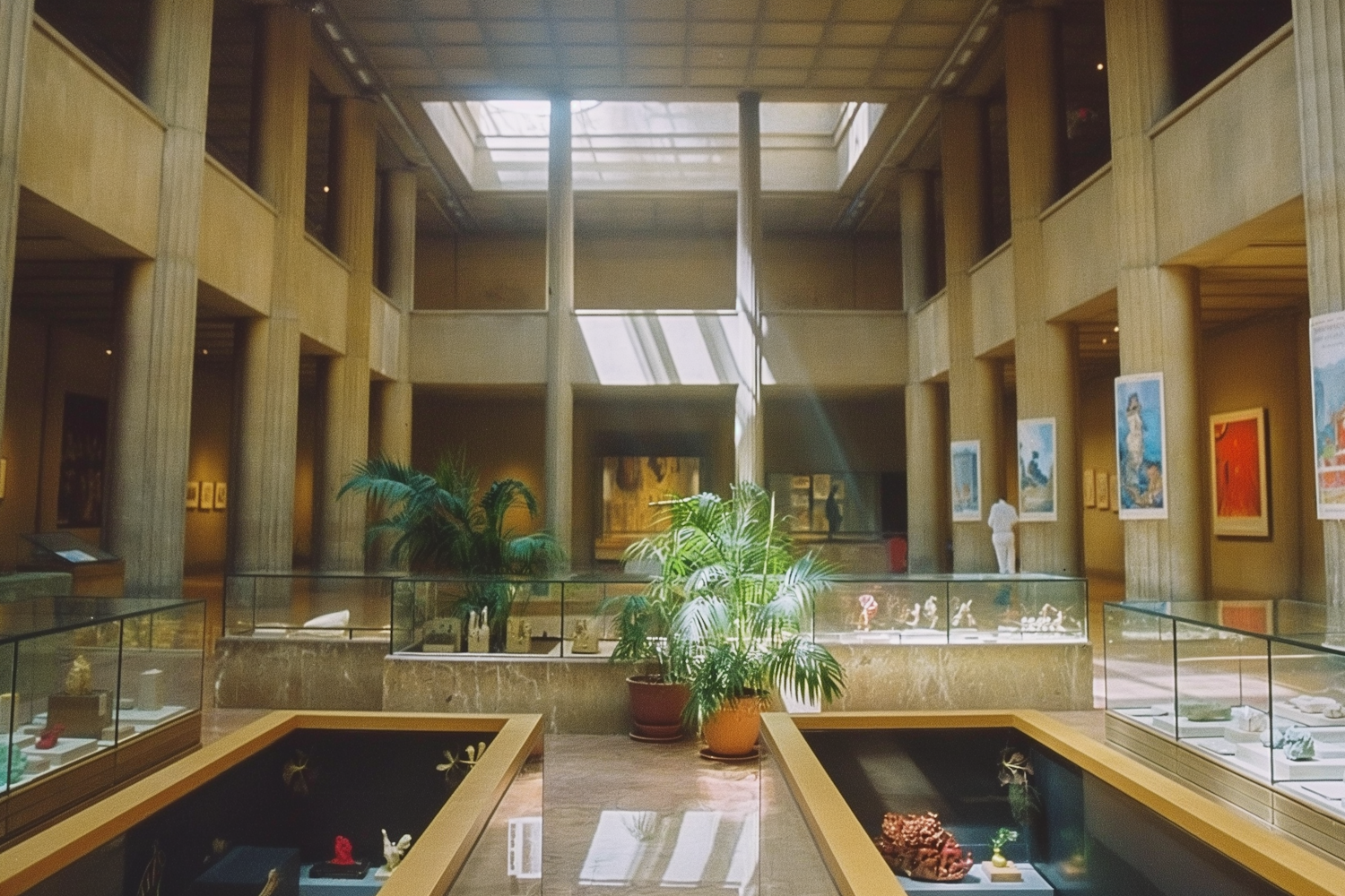 Spacious Museum Interior