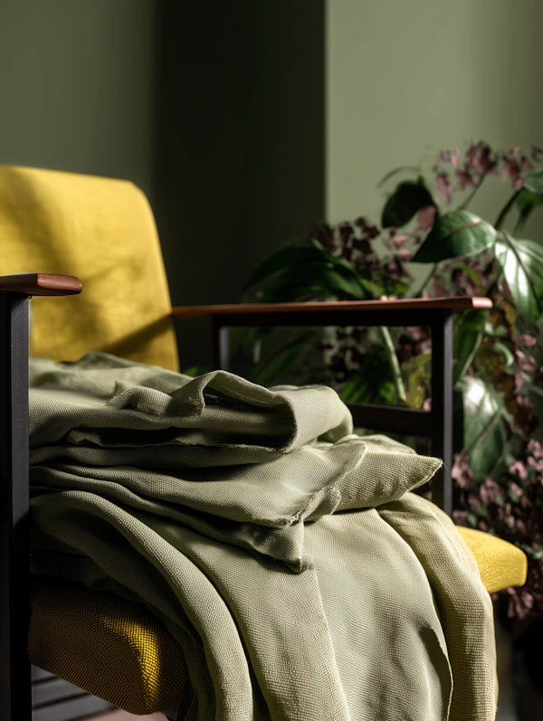 Cozy Chair and Plants