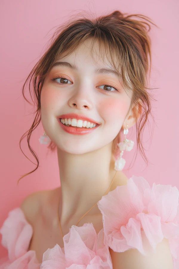 Dreamy Pink Portrait