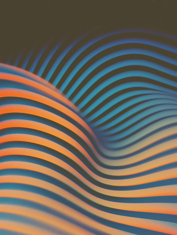 Vibrant Abstract Waves