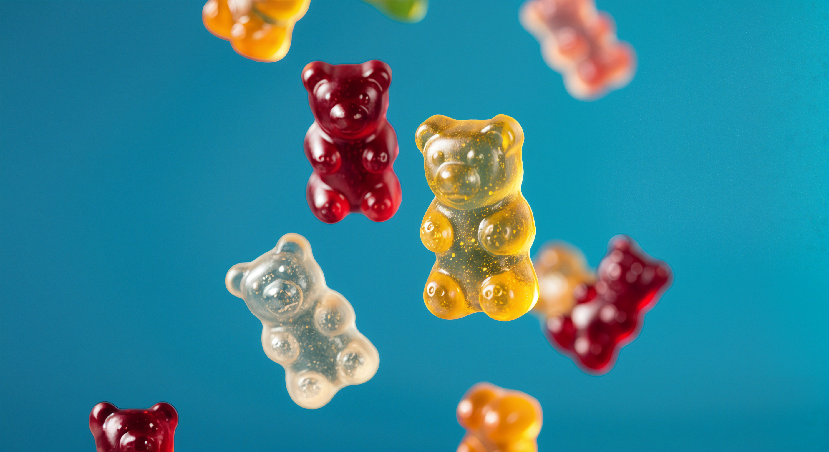 Floating Gummy Bears