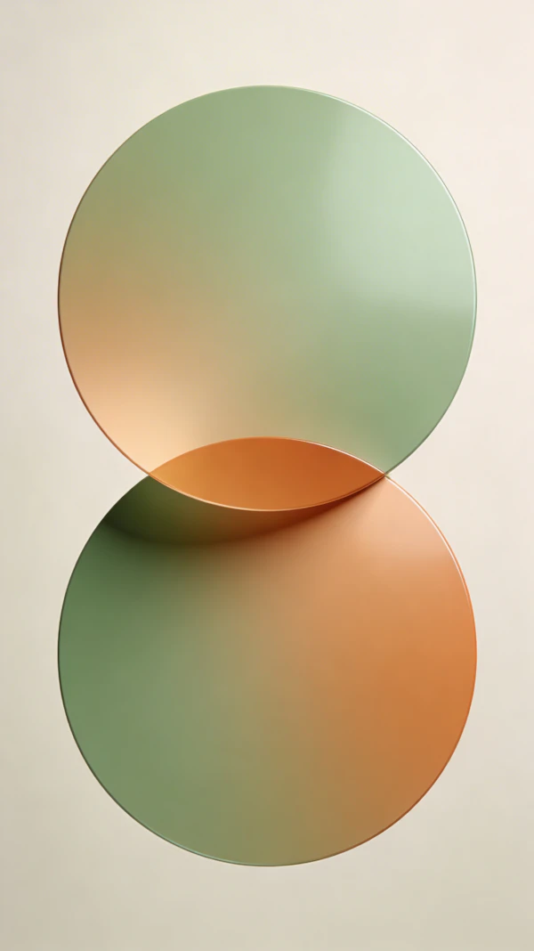 Gradient Circles Art