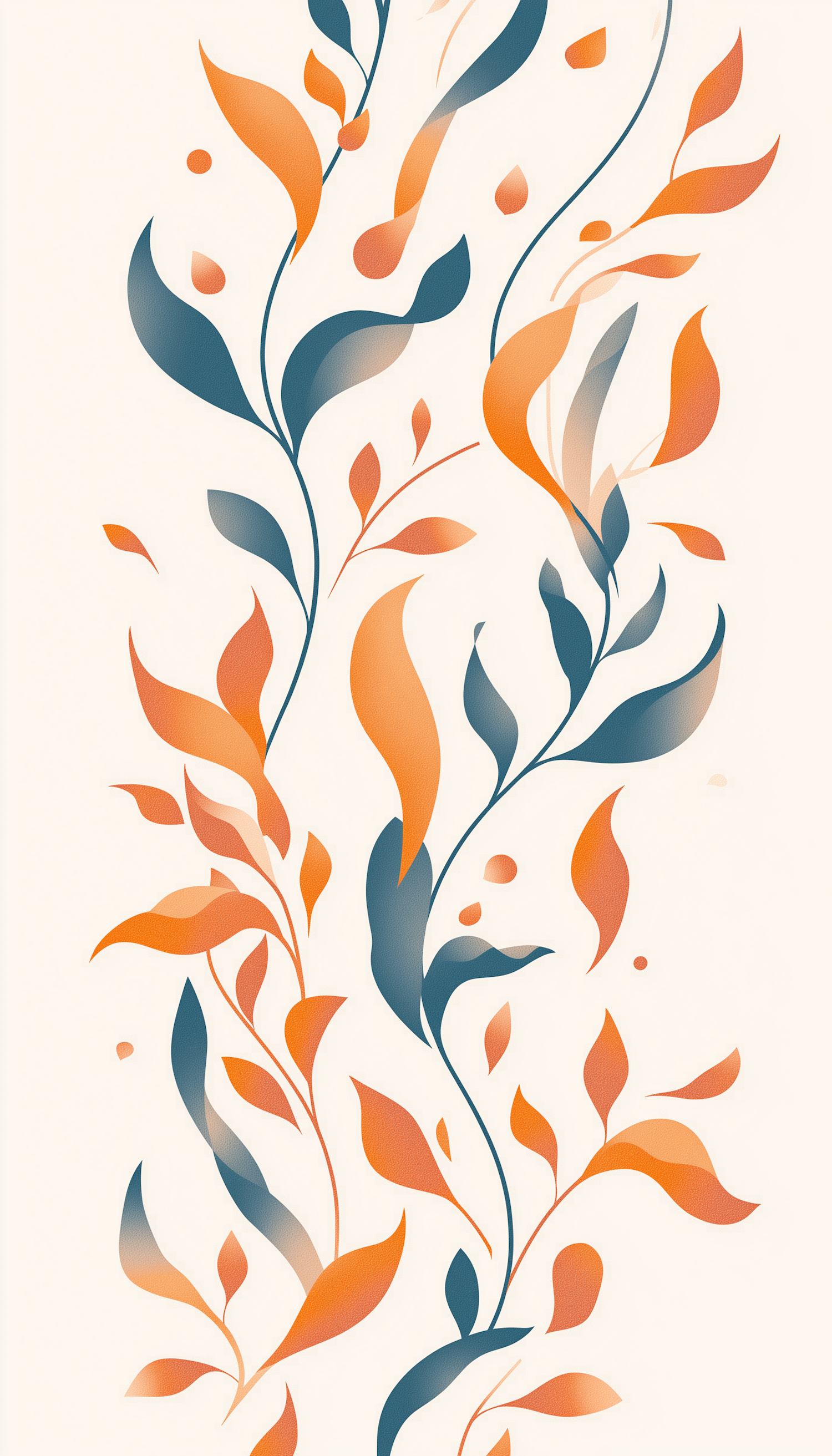 Abstract Botanical Design