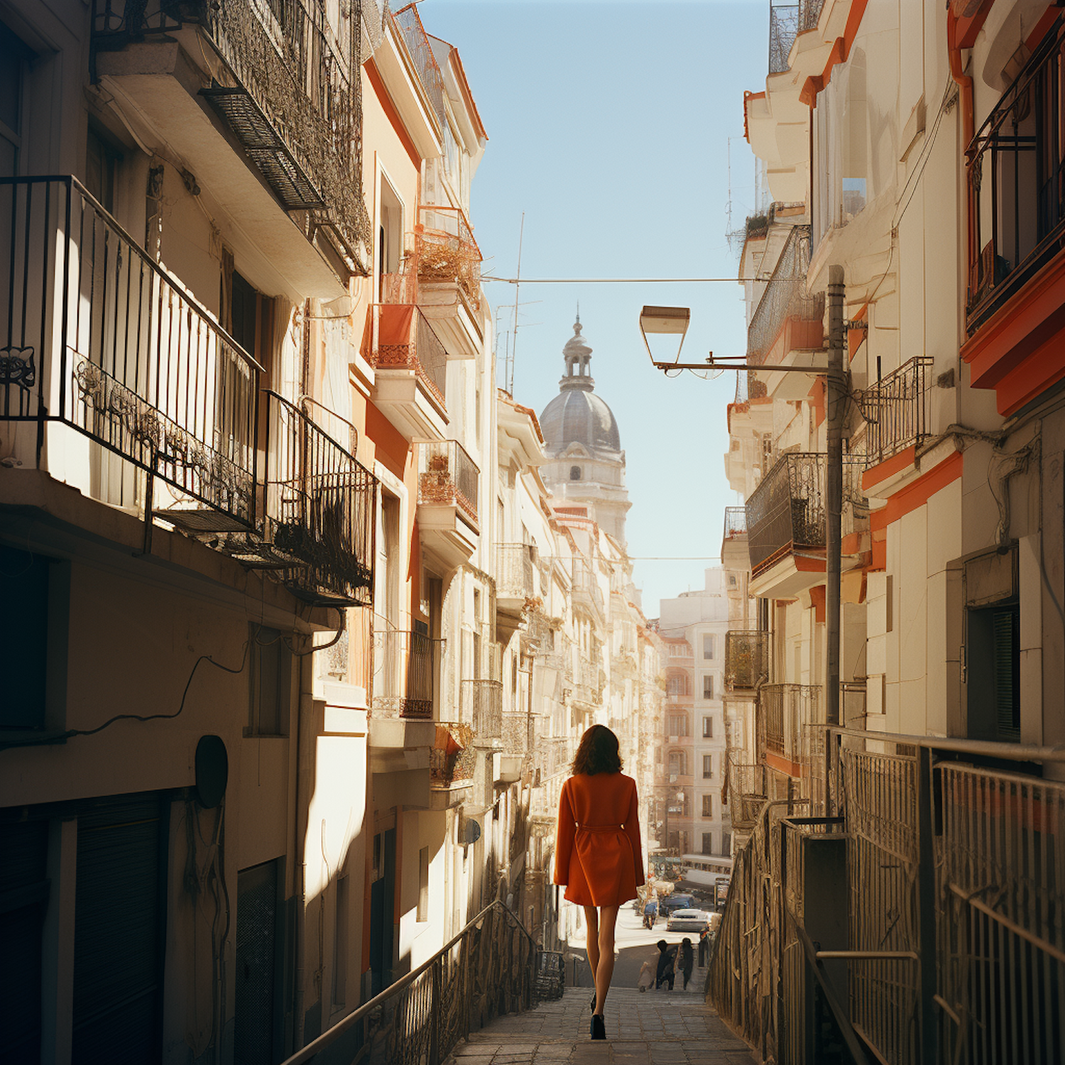 Solitary Afternoon Walk in the Heritage City