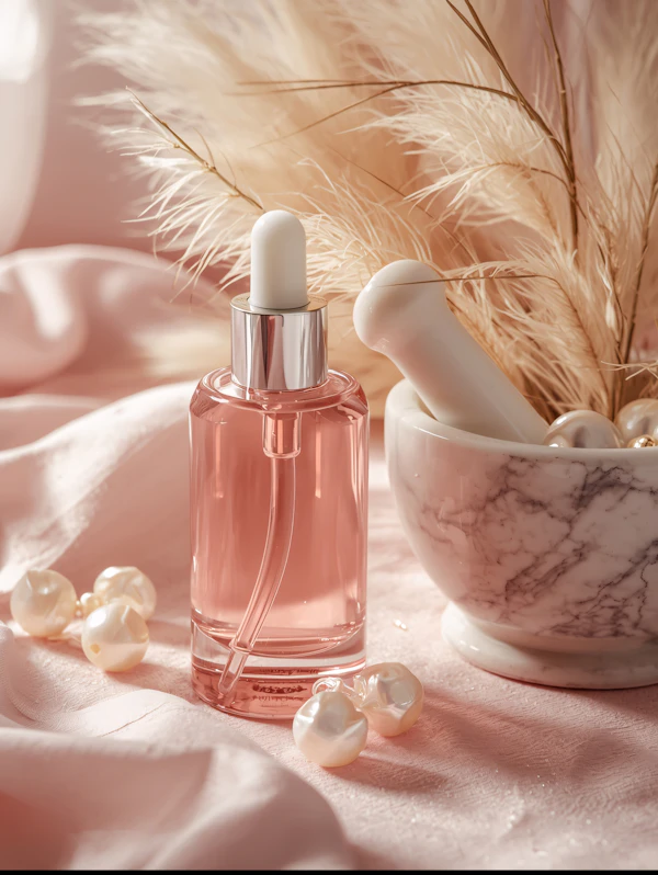 Elegant Skincare Display