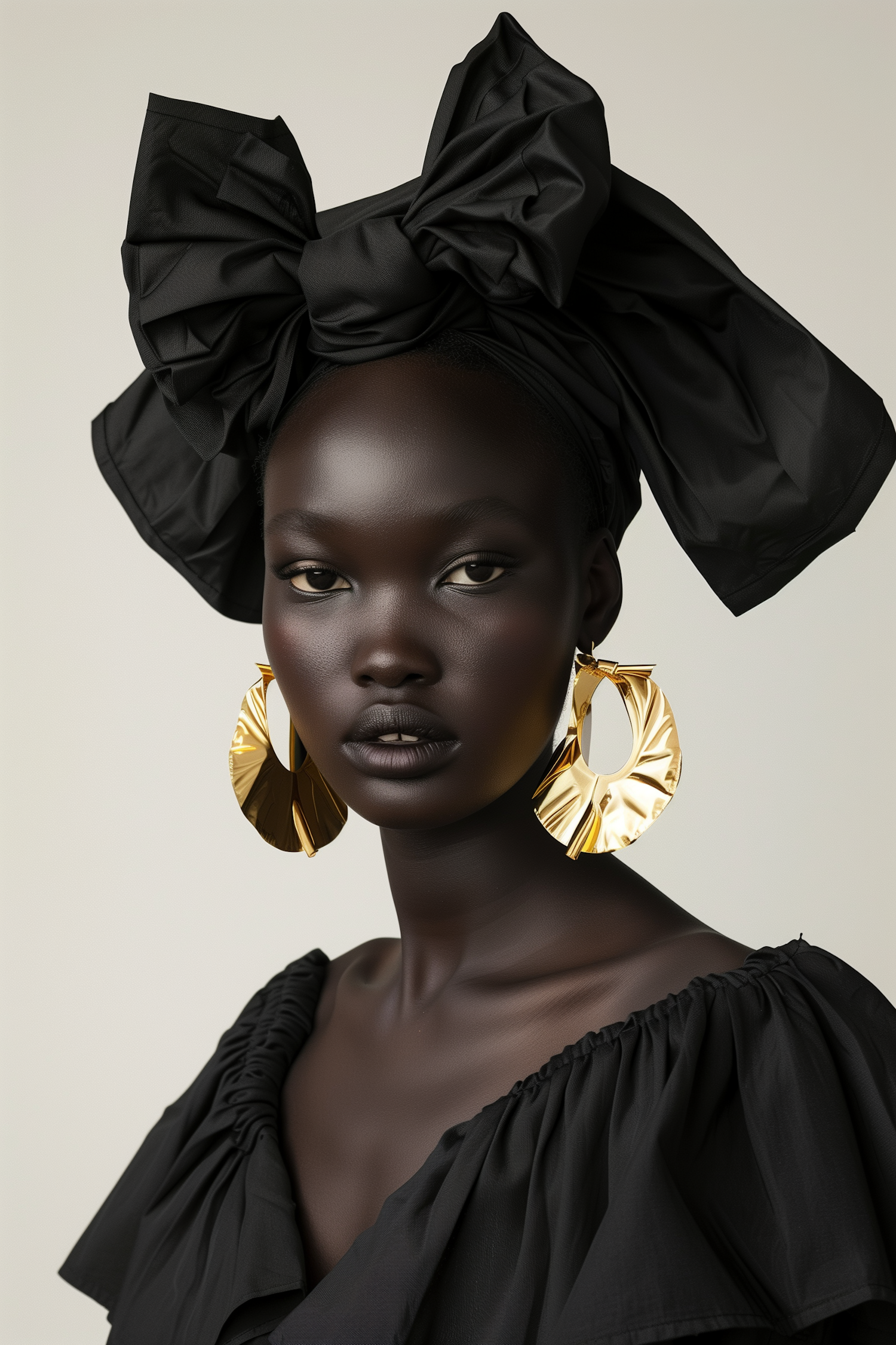 Fashion Portrait of African Woman