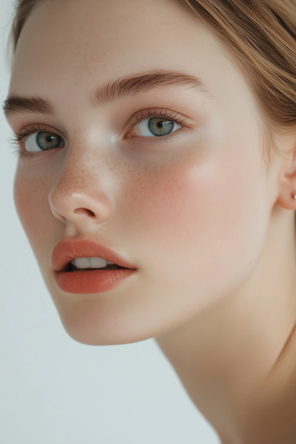 Freckled Portrait