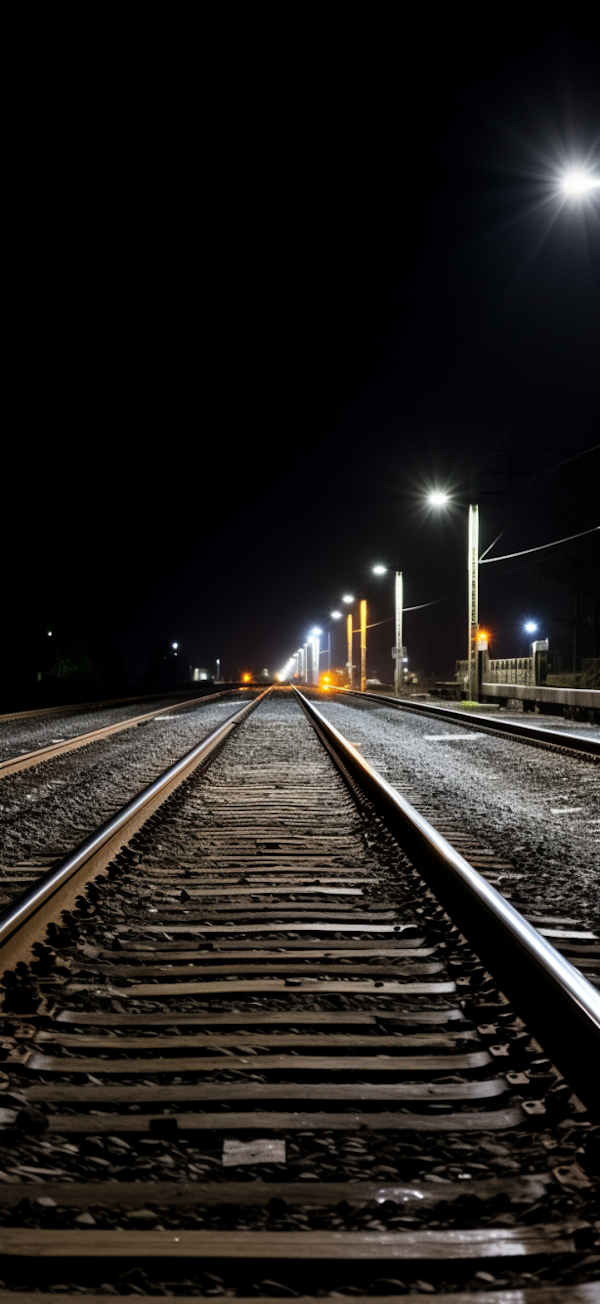 Nighttime Railroad Serenity