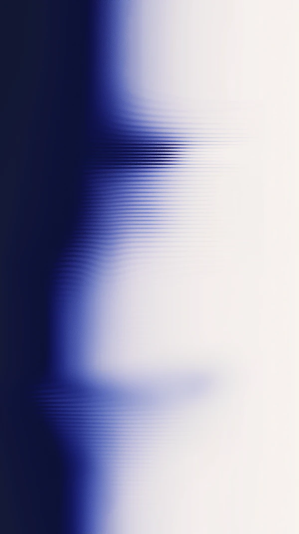 Abstract Blue and White Ripple
