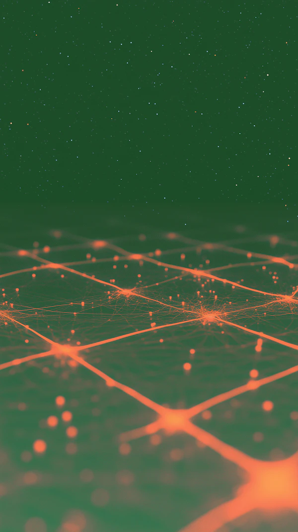 Futuristic Digital Grid