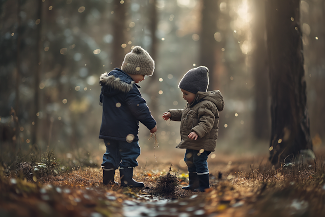 Autumn Magic Amongst Tiny Explorers