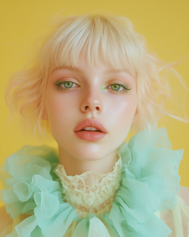 Dreamy Pastel Portrait