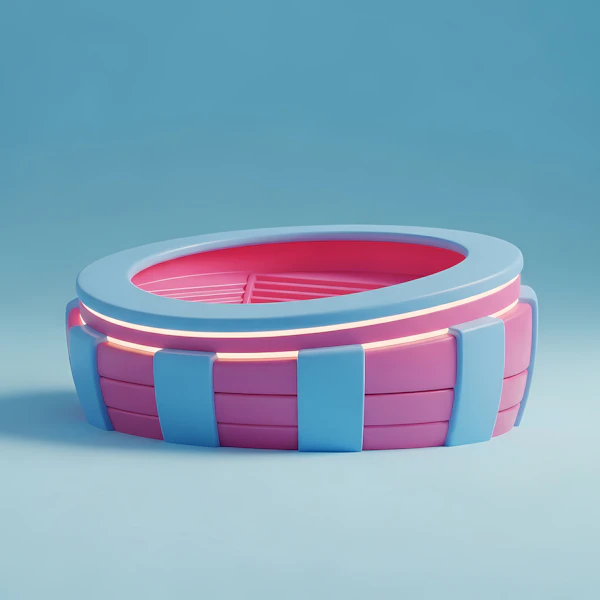 Futuristic Circular Device