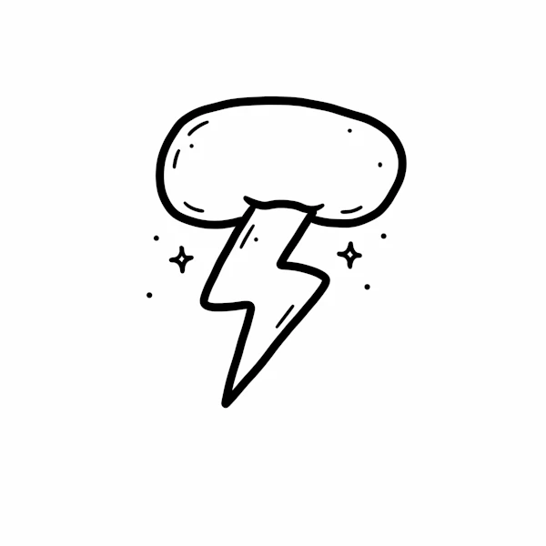 Lightning Bolt Art