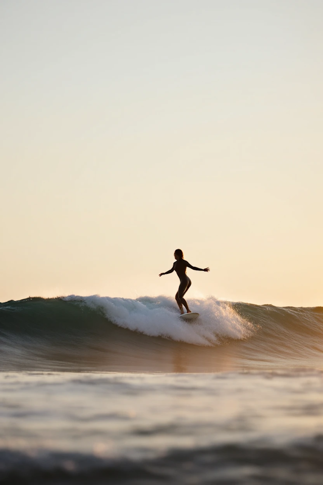 Surfer at Sunrise