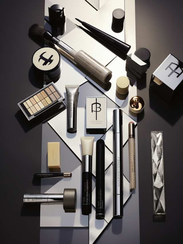 Chic Monochrome Cosmetics Collection