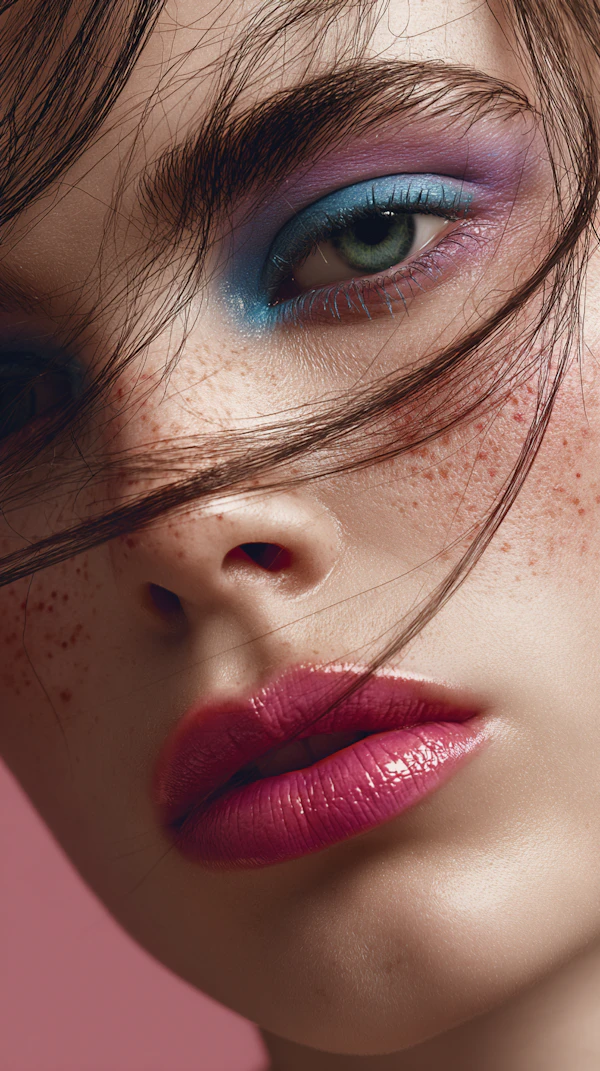 Vibrant Makeup Portrait