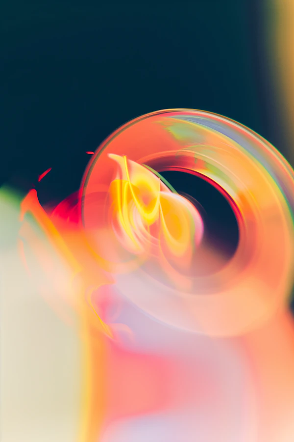 Vibrant Light Swirls