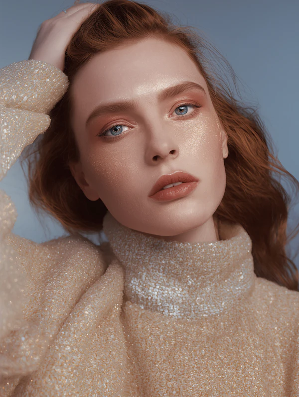 Elegant Portrait Close-Up