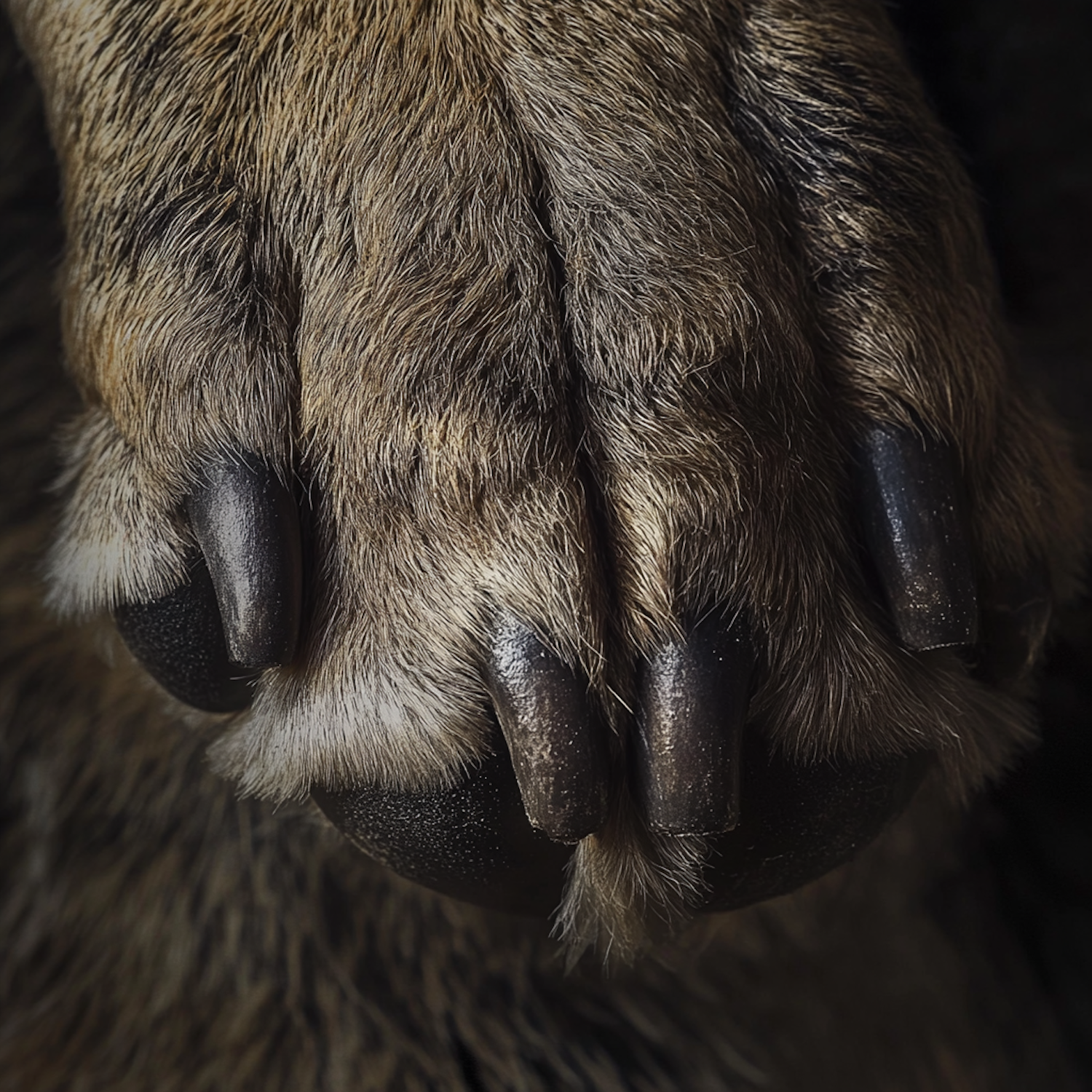 Close-up of a Feline Paw