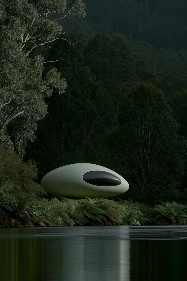 Futuristic Forest Pod