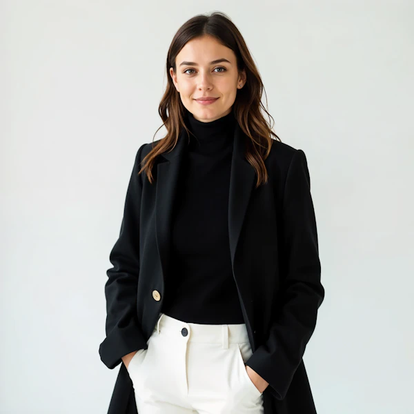 Minimalist Fashion Portrait