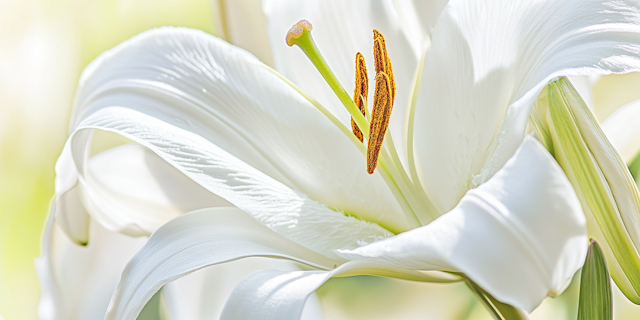 Close-up of White Lily